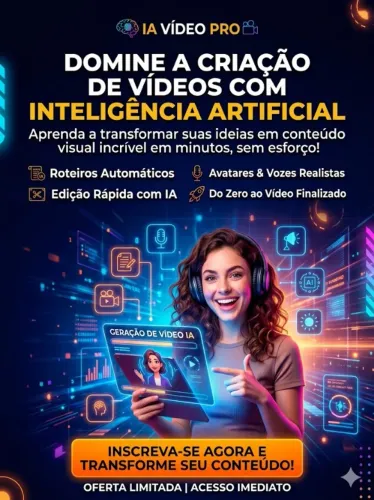 Curso de como fazer vídeos com inteligência artificial