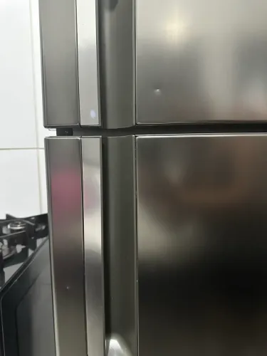 Geladeira Inox Brastemp
