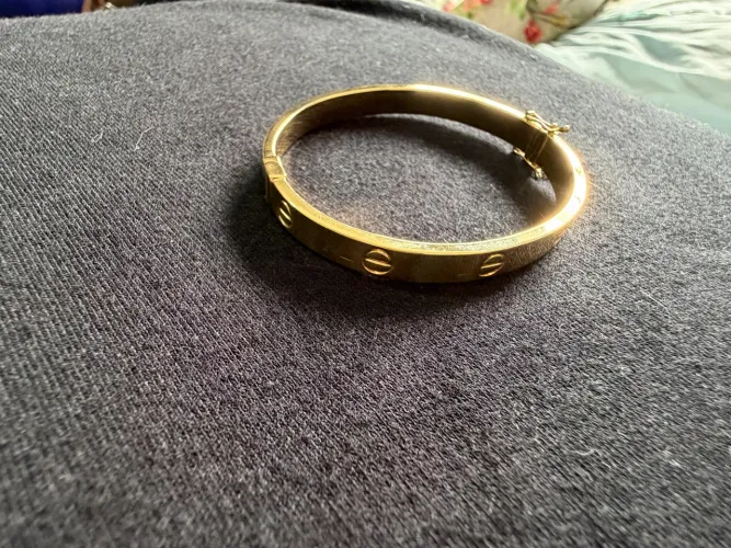 Bracelete de ouro 18