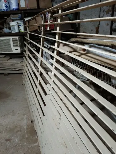 Portão de Ferro 2,50x2,80m com 2 bandas 125cm