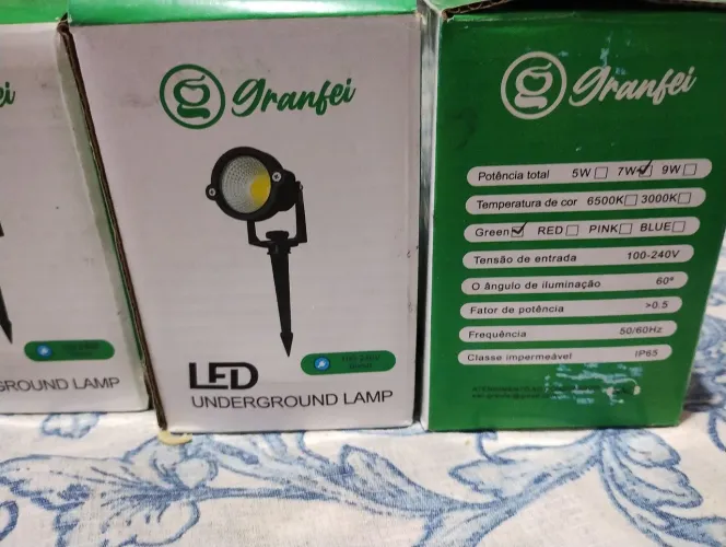 Spot led para jardim