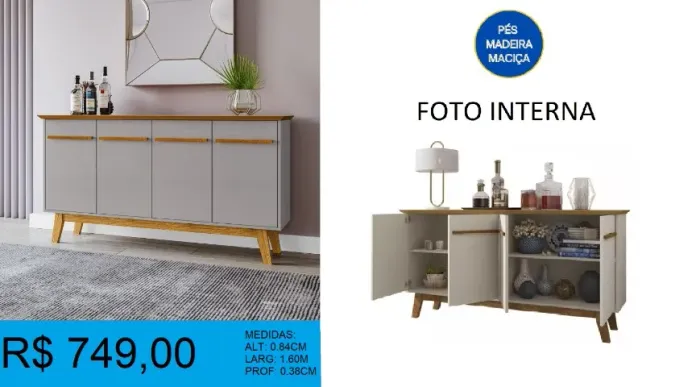 Balcão buffet - parcelamos sem juros