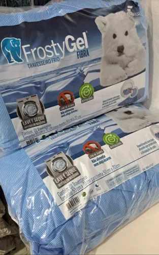 Par de travesseiros fibra de silicone 