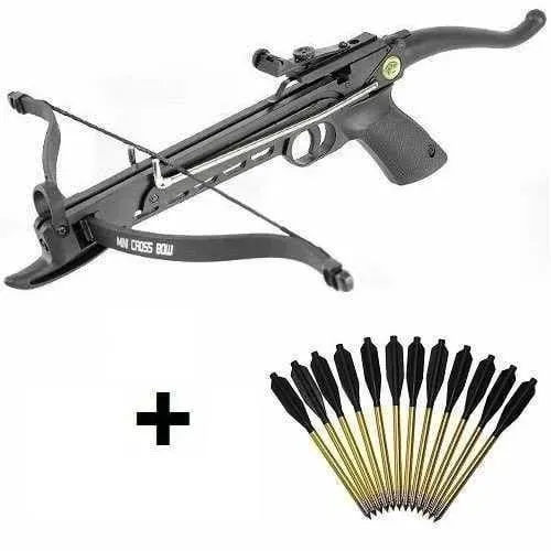 Balestra Ninja Warrior 120 Libras + 20 Flechas Aço Blind