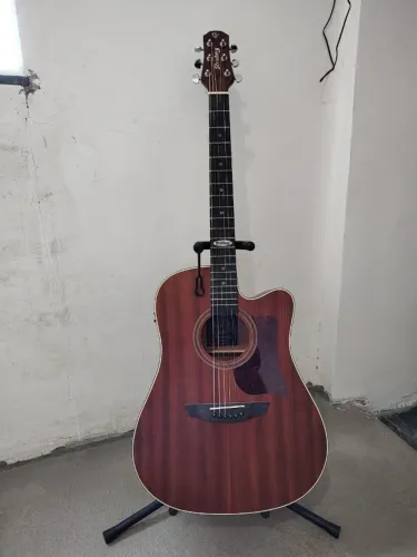 Violão Strinberg Elétrico De Aço SD200C Cor Mahogany Fosco