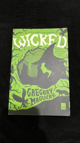 livro wicked a história da bruxa má do oz