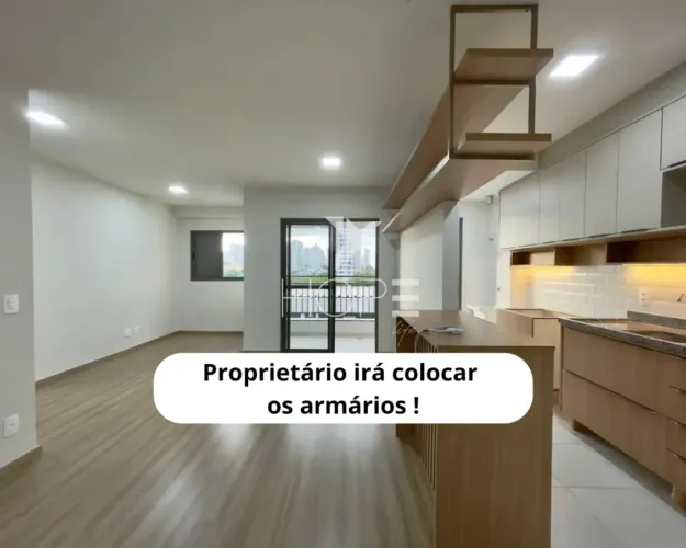 Apartamento para Locação com Sala Estendida 64m² 2 Quartos (1 Suíte) Malibu Auro