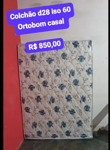Colchão casal D 28 Ortobom isso 60