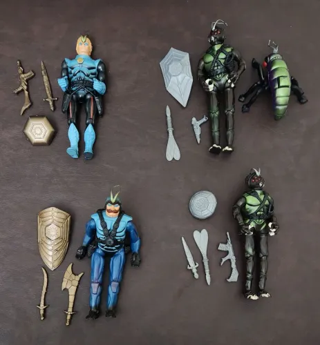 Boneco Sectaurs Warrios Anos 80