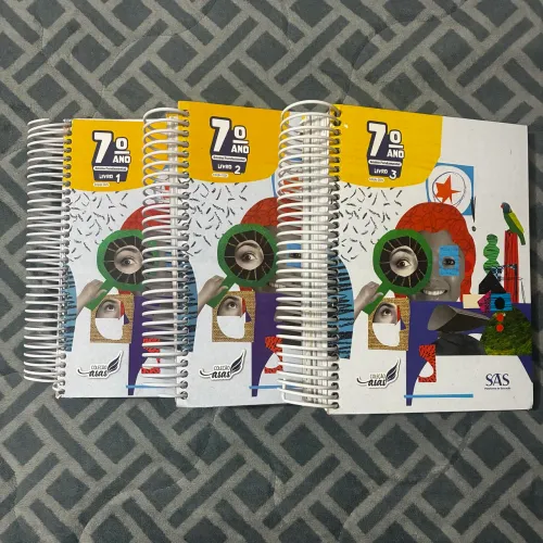 Apostilas SAS do 7º ano do Ensino Fundamental completo!