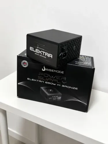 Fonte Gamer Rise Mode Elektra, 650W
