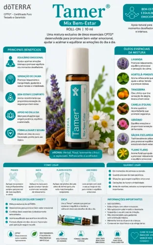 Óleo essencial Tamer DoTerra