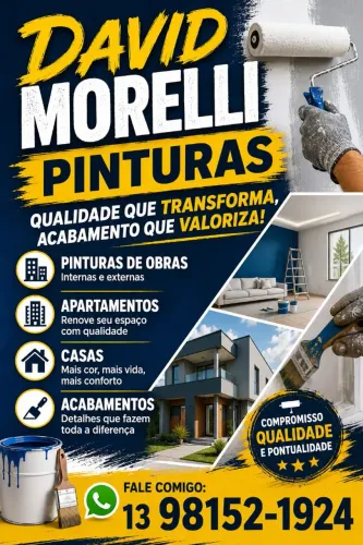 Pinturas em Geral e Reparos.