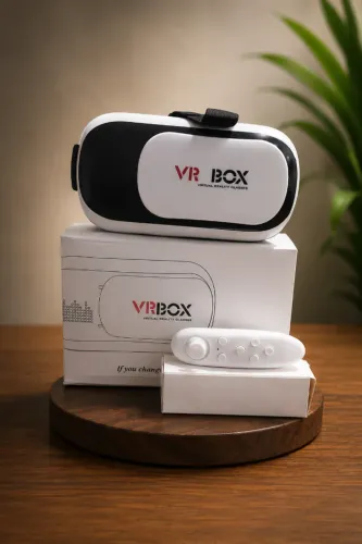VR BOX ORIGINAL + CONTROLE BLUETOOTH