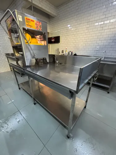 Mesa abrir pizza 
