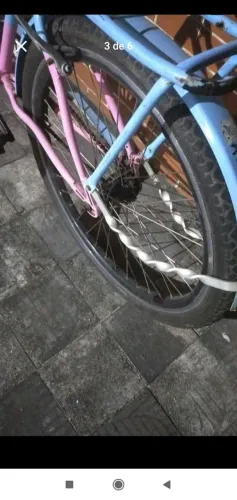 Bicicleta Poty de alumínio com rodas Vmax