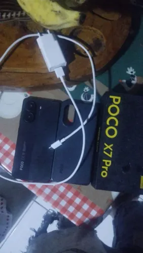 POCO X7 Pro 256GB Impecável - Completo com Caixa e Carregador