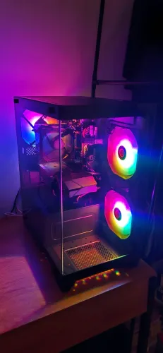 PC Gamer i7 8ª Geração +GTX 1660 Super (6GB) /16GB RAM /SSD 480GB /Gabinete Aquário RGB