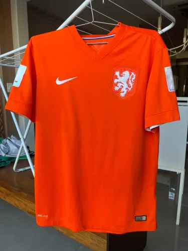 Uniforme ORIGINAL usado da Seleção Holandesa na Copa do Mundo de 2014