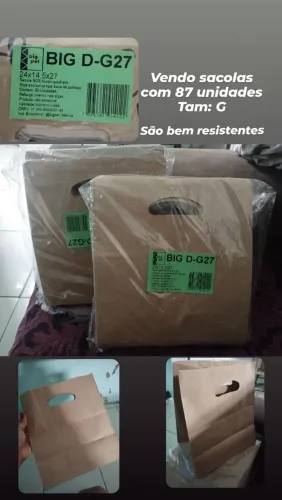 Sacolas Kraft