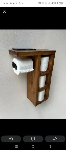 Porta papel higiênico 