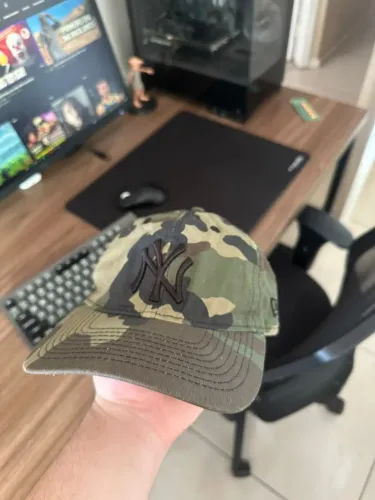 Boné New Era Yankees Camuflado Gringo