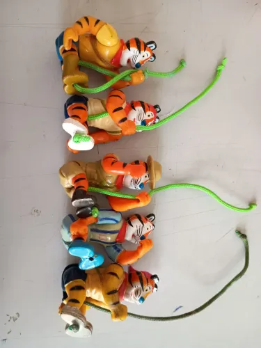 Lote miniaturas Kellogg's com 5 pecas