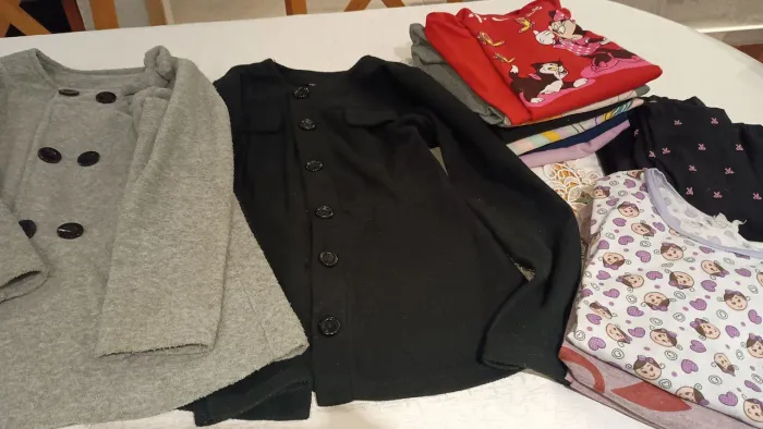 Kit roupas menina tamanho veste do 6 ao 8