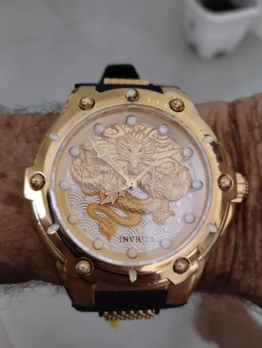 Relógio Invicta Dourado
