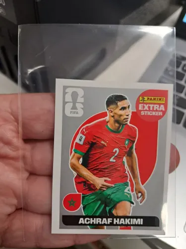 Figurinha legend prata Achraf Hakimi