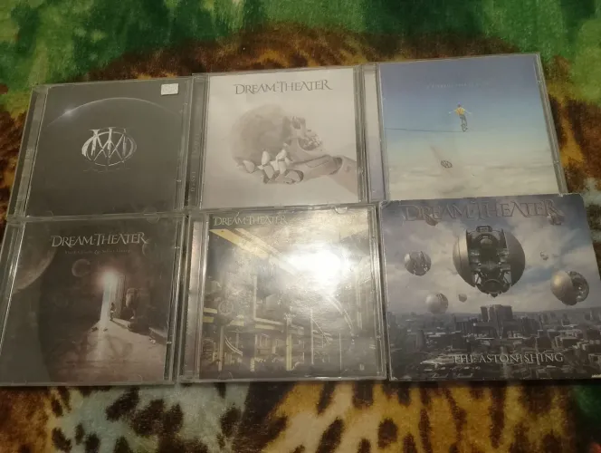 Lote cds dream theater