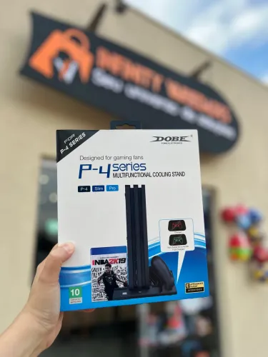 Base de carregador com cooler para PS4