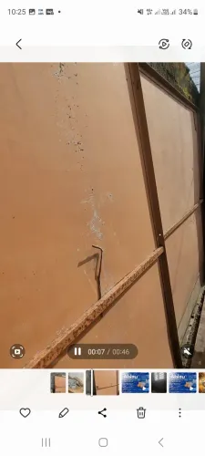 Portão ferro