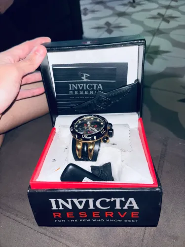 Relógio invicta reserve premium