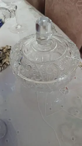 Linda bomboniere cristal lapidado