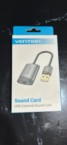 Adaptador de placa de som externa USB Vention