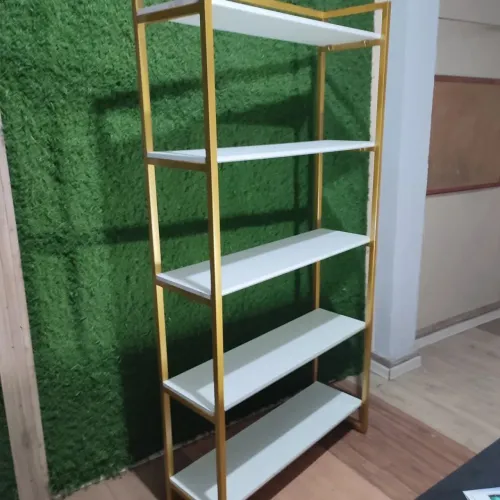 Prateleira Expositora Metalon c/ MDF