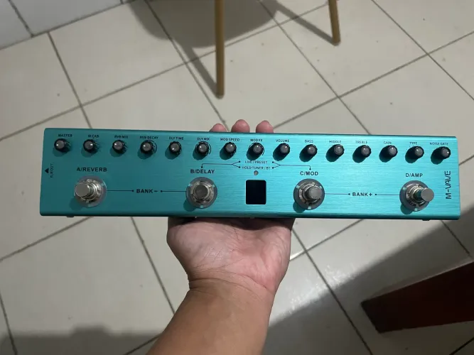 Pedaleira Tank G M-VAVE Multi Effects