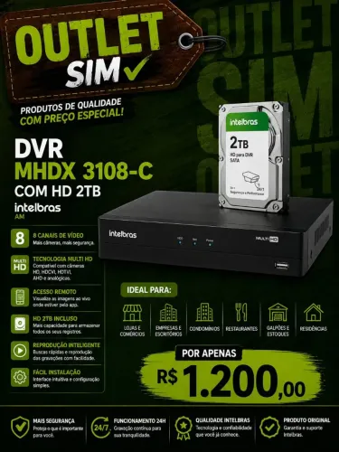 DVR Intelbras 