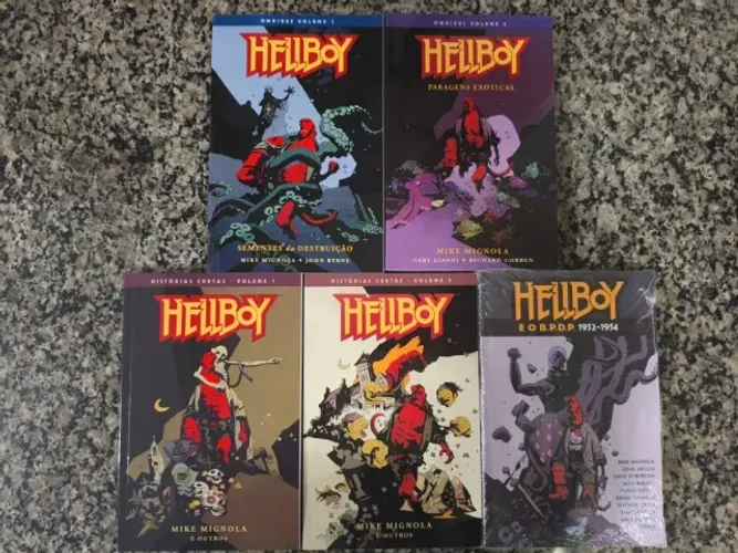Hellboy 1 e 2 / Histórias Curtas 1 e 2 / Hellboy e o BPDP 1952-1954