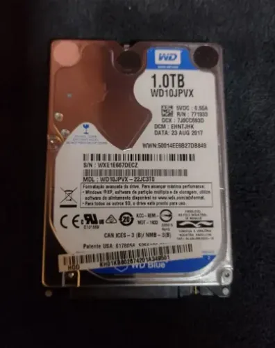 HD 1TB para notebooks