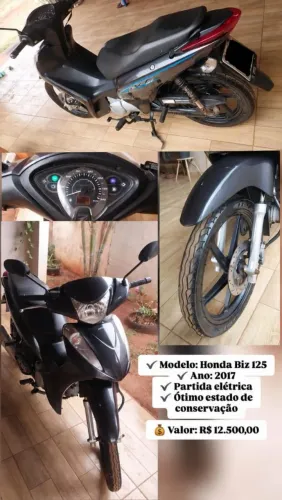 HONDA BIZ 125 - ÚNICO DONO
