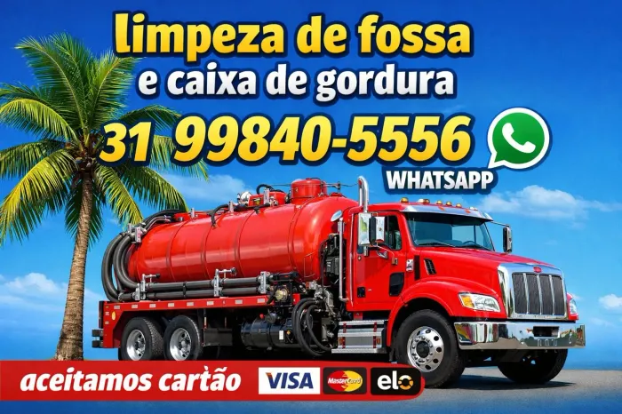 Limpeza de fossa limpeza caixa de gordura