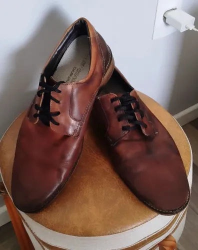 Sapato West Coast couro marrom - n.41