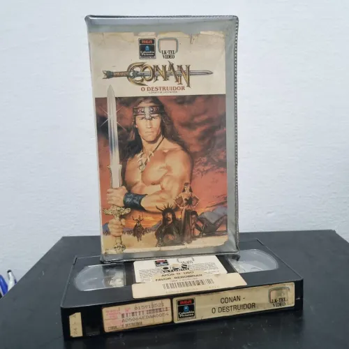 Conan O Destruidor VHS LEGENDADO