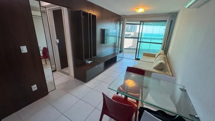 Imóvel para aluguel com 42 m², mobiliado e lazer completo no Edf. Parque Atlântico