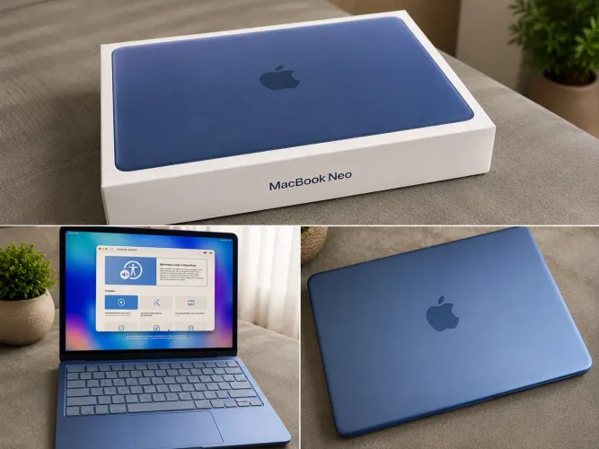 Mac Book Neo 256GB Azul/Índigo / NOVISSÍMO
