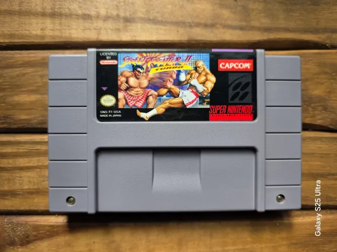 Cartucho Street Fighter 2 Turbo Original - Super Nintendo (SNES)