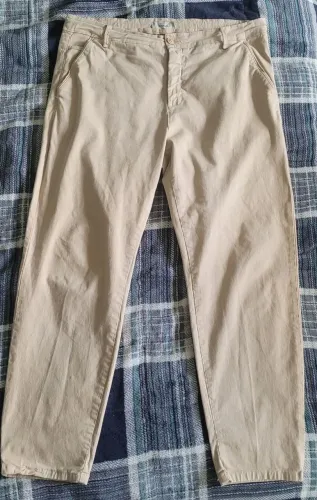 Calça Angelo Litrico Casual Slim Bege