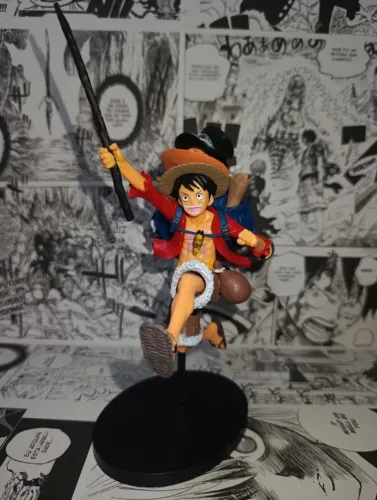 OPORTUNIDADE | Boneco Action Figure Monkey D. Luffy It's a Banquet!! One Piece
